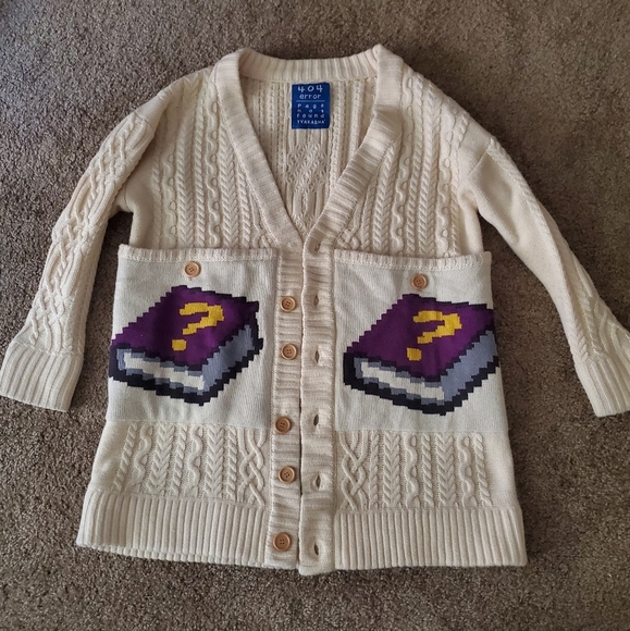 Tyakasha Streetwear Cardigan Sweater Size Medium - Picture 1 of 5